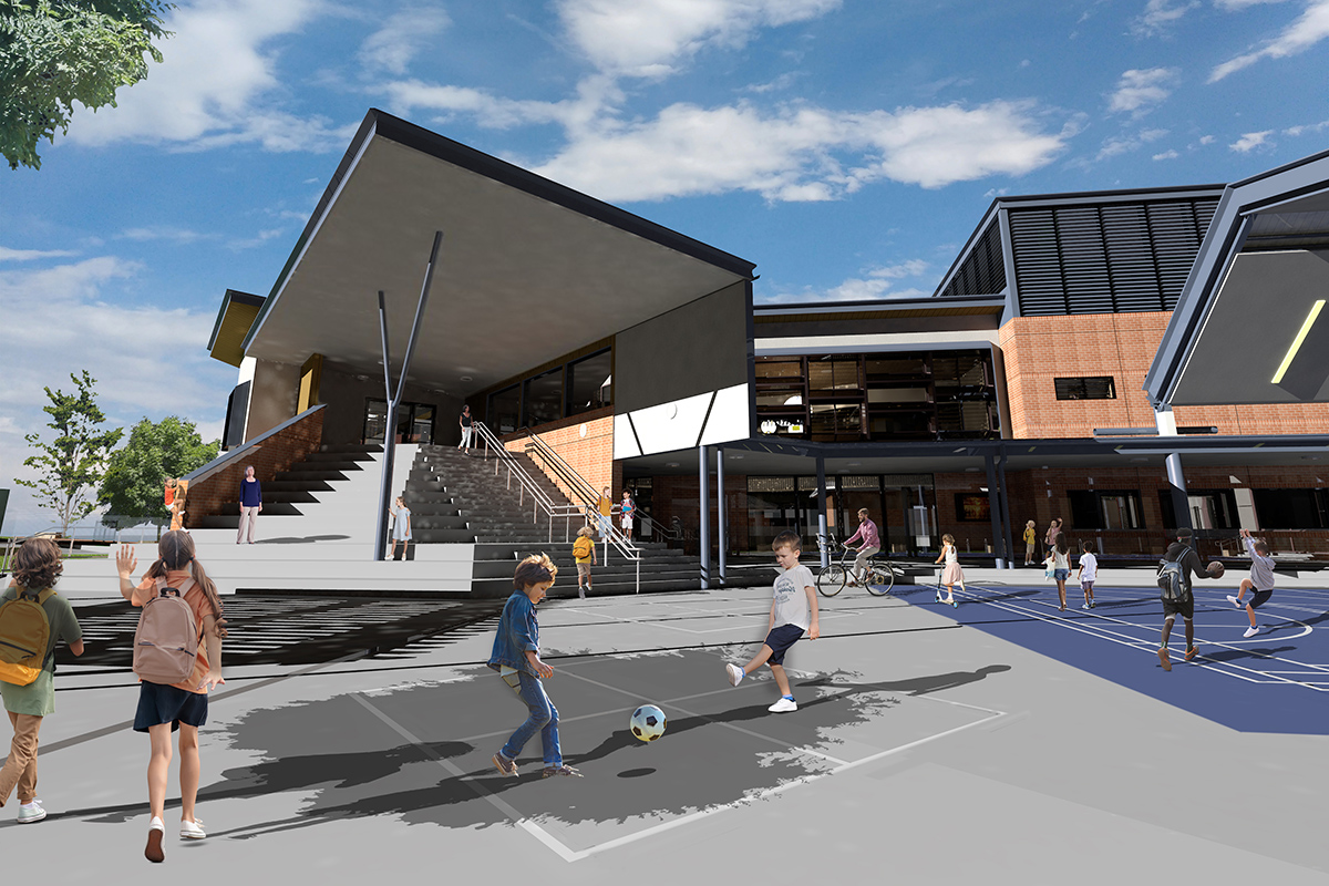 An artist's impression of the new Sacred Heart Catholic Primary School Matraville.